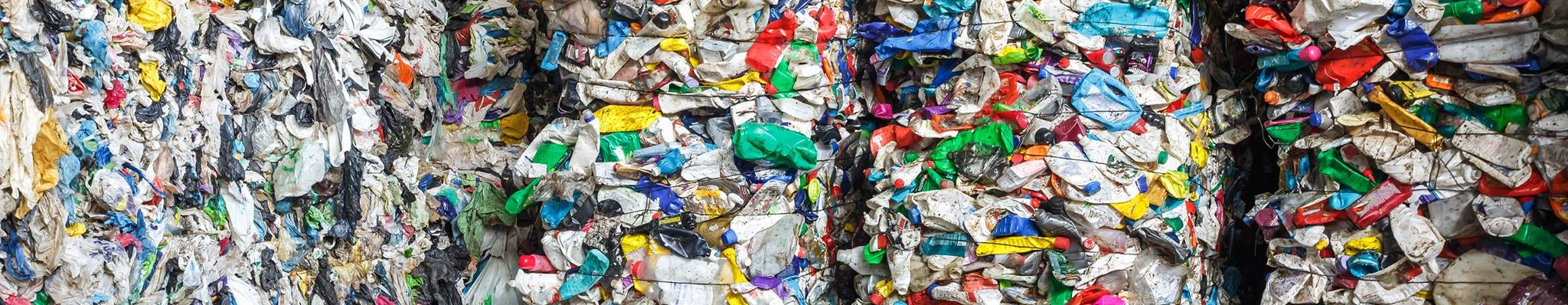 recyclables bundled Thin